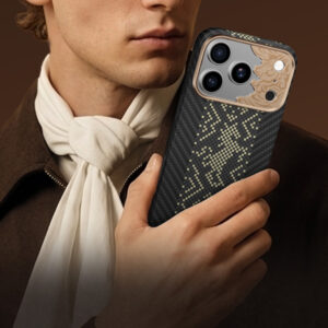 Benks Etui Magnetic Armor Air Knight Kevlar Metal Frame (C.K.FL.AP.GD.X072) do Iphone 18 Pro/17 Pro czarny - Image 6