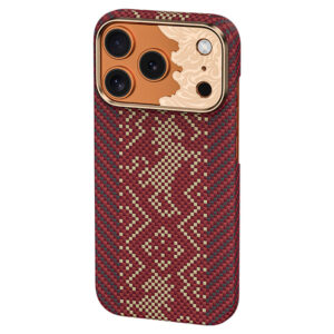Benks Etui Magnetic Armor Air Knight Kevlar Metal Frame (C.K.FL.AP.GD.J073) do Iphone 18 Pro Max/17 Pro Max czerwony - Image 3