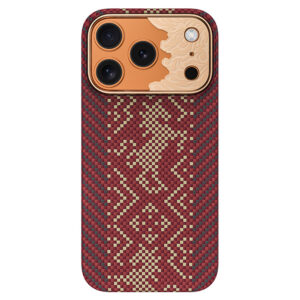 Benks Etui Magnetic Armor Air Knight Kevlar Metal Frame (C.K.FL.AP.GD.J073) do Iphone 18 Pro Max/17 Pro Max czerwony - Image 4