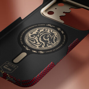 Benks Etui Magnetic Armor Air Knight Kevlar Metal Frame (C.K.FL.AP.GD.J073) do Iphone 18 Pro Max/17 Pro Max czerwony - Image 7