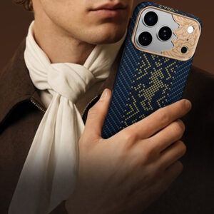 Benks Etui Magnetic Armor Air Knight Kevlar Metal Frame (C.K.FL.AP.GD.C072) do Iphone 18 Pro/17 Pro niebieski - Image 5