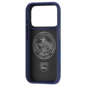 Benks Etui Magnetic Armor Grid Edge X9 Kevlar Metal Frame (C.K.FL.AP.BE.X073) do Iphone 18 Pro Max/17 Pro Max niebieski - Image 2
