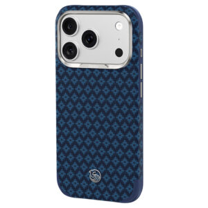 Benks Etui Magnetic Armor Grid Edge X9 Kevlar Metal Frame (C.K.FL.AP.BE.X073) do Iphone 18 Pro Max/17 Pro Max niebieski - Image 5