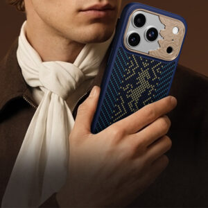 Benks Etui Magnetic Armor Pro Knight Kevlar Metal Frame (C.K.FL.AP.GD.BC73) do Iphone 18 Pro Max/17 Pro Max niebieski (Camera Control Button) - Image 6