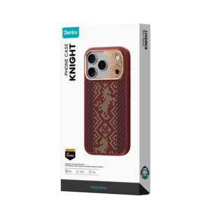 Benks Etui Magnetic Armor Pro Knight Kevlar Metal Frame (C.K.FL.AP.GD.BA72) do Iphone 18 Pro/17 Pro czerwony (Camera Control Button) - Image 5