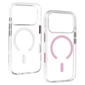 Liavec Pure Case with camera control button do Iphone 18 Pro/17 Pro różowy - Image 2