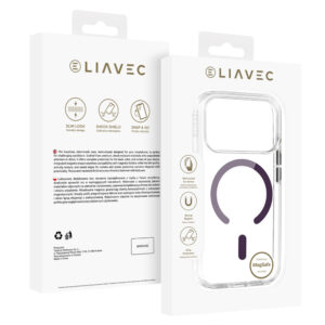 Liavec Pure Case with camera control button do Iphone 18 Pro Max/17 Pro Max fioletowy - Image 5