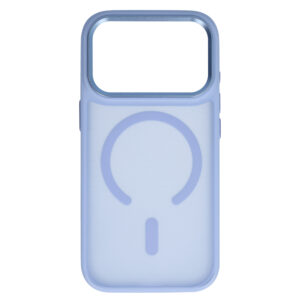 Liavec Cloudy Case with Metal Camera Frame do Iphone 18 Pro/17 Pro jasnoniebieski (Camera Control Button) - Image 3