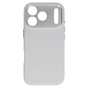Liavec Silk Shield Case with Metal Camera Frame do Iphone 18 Pro/17 Pro szary - Image 3