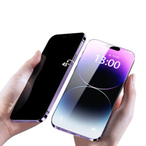 Hartowane szkło Tel Protect 10X Privacy Titanium do Iphone 16 Pro/17 - Image 6
