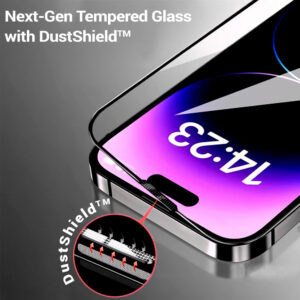 Hartowane szkło Tel Protect 10X Privacy Titanium do Iphone 17 Pro - Image 4