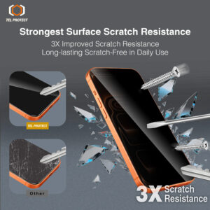 Grūdintas stiklas Tel Protect 10X Privacy DLC Diamond Coating, skirtas Iphone 18 Pro Max - Image 8