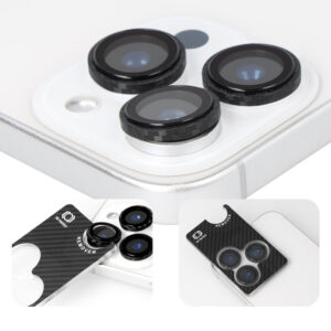 Hartowane szkło Tel Protect 3D Lens Aramid Series na aparat do Iphone 18 Pro/18 Pro Max (obiektyw 3 sztuki) - Image 6