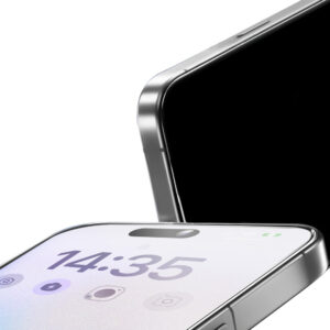 Hartowane szkło Tel Protect Full Glue 6D Matte do Iphone 18 Pro Czarne - Image 5