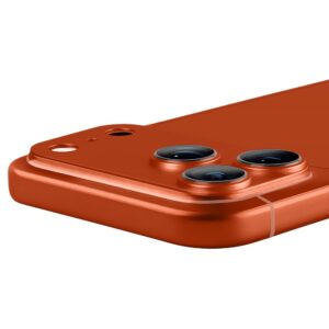 OBAL:ME Camera Island Lens Protector skirtas iPhone 17 Pro Max Cosmic oranžinės spalvos