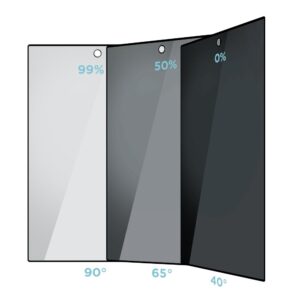 OBAL:ME Privacy 5D Apsauginis stiklas Screen Protector skirtas Samsung Galaxy Z Fold 8 juodos spalvos - Image 2
