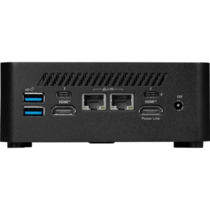 Mini desktop computer MSI Cubi NUC 1MG-014BEU Core 3 / 8GB DDR5 / 512 GB SSD / Wi-Fi 6E + BT / 2x2.5Gbps / Windows 11 Pro (black) - Image 5