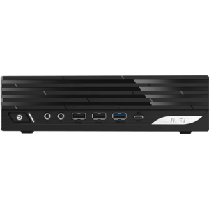 MSI PRO DP21 14M Mini Desktop Computer / i5 / 16GB DDR5 / 512GB SSD / Wi-Fi 6E + BT / 2x2.5Gbps / Windows 11 Pro (black) - Image 3