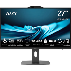 All-in-One PC MSI PRO AP272P 14M-886XEU Core i7 / 16 GB RAM / 1 TB SSD / 27" FHD / Windows 11 Pro (black)