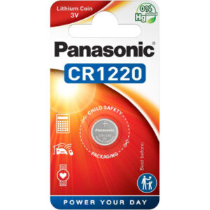 Ličio baterija CR1220 3V 35mAh Panasonic