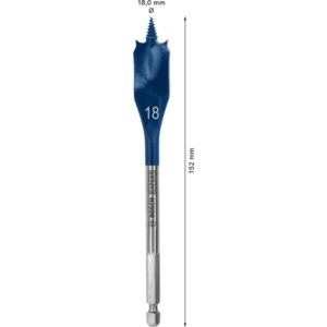 Plunksninis medžio grąžtas BOSCH Expert Ø18x152mm - Image 2