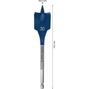 Plunksninis medžio grąžtas BOSCH Expert Ø30x152mm - Image 2