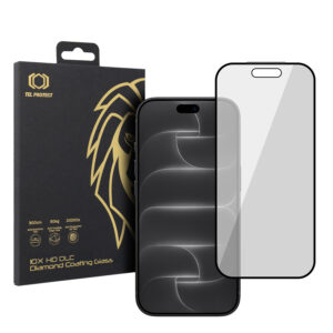 Grūdintas stiklas Tel Protect 10X Privacy DLC Diamond Coating, skirtas Iphone 18 Pro Max