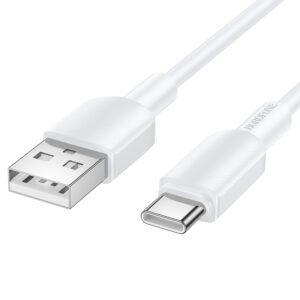Borofone Kabel BX127 Regalo - USB na Typ C - 1 metr biały /20 sztuk/puszka/