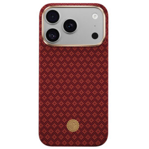 Benks Etui Magnetic Armor Air Armor Grid Kevlar Metal Frame 600D (C.K.FL.AP.RD.0072) skirtas Iphone 18 Pro/17 Pro raudonas