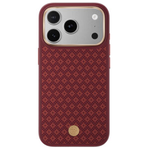 Benks Etui Magnetic Armor Pro Armor Grid Kevlar Metal Frame 600D (C.K.FL.AP.RD.B072) do Iphone 18 Pro/17 Pro czerwony (Camera Control Button)