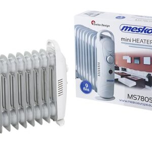 Mesko Home MS7805 Vidaus Balta 1000 W Tepalu užpildytas elektrinis šildytuvas - Image 2