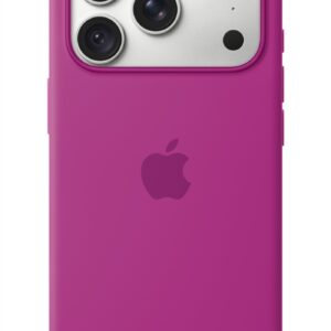 MK8T4ZM/A iPhone 18 Pro Silicone Case with MagSafe, Magenta - Image 2