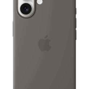 MYY33ZM/A iPhone 16 silikoninis dėklas su MagSafe, Stone Gray