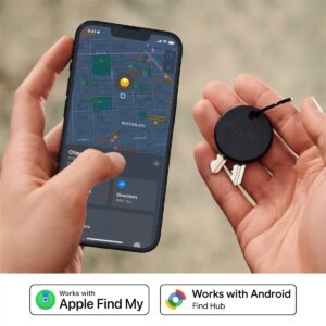 Chipolo POP – Bluetooth Tracker with Replaceable Battery for iOS & Android, Black - Image 3