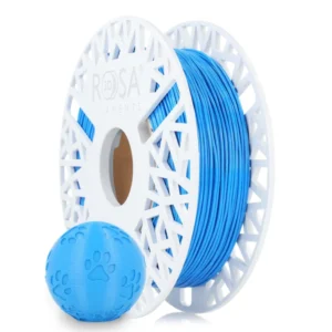 3D plastikas TPU 96A mėlyna 1.75mm 0.5kg Rosa3D
