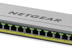 Tinklo komutatorius Netgear GS116EPP, 16 prievadų, su POE+