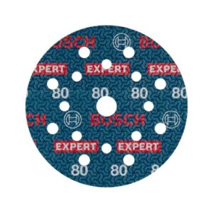 Šlifavimo diskas BOSCH Expert 0780 125mm P80 Velcro, 50vnt.