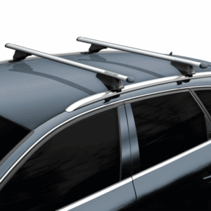 Automobilių stogo skersiniai Menabo Tiger XL, 135 cm, 2 vnt. sidabro spalvos - Image 2