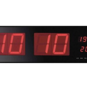 Sieninis LED laikrodis (125mm aukščio skaičiai) - Image 1
