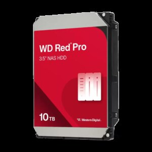 WD Red Pro NAS HDD Kietasis Diskas | 10TB, 3.5", SATA