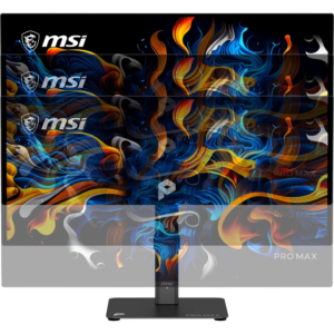 Monitorius MSI PRO MAX 271UPX12G / 67,3 cm (26,5") / 3840x2160 (UHD) / QD-OLED / 120Hz / 0.03 ms (GTG) / 250 nits / 1500000:1 / KVM / adjustable height - Image 3