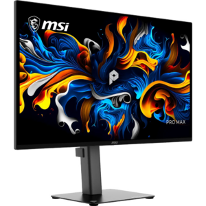 Monitorius MSI PRO MAX 271UPX12G / 67,3 cm (26,5") / 3840x2160 (UHD) / QD-OLED / 120Hz / 0.03 ms (GTG) / 250 nits / 1500000:1 / KVM / adjustable height - Image 5