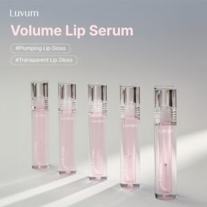 LUVUM Volume Lip Serum lūpų serumas 4 ml - korėjietiškas putlinantis blizgis su kolagenu ir peptidais - Image 3