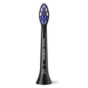 Philips Sonicare S2 Sensitive HX6052/88 Sonic Dantų šepetėlio galvutės, Juoda - Image 2