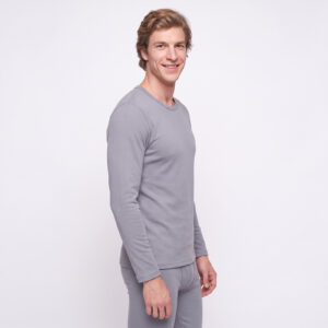 Vyriškas termo apatinių komplektas su merino vilna GAUBERT 150, L dydis pilkas - Image 4