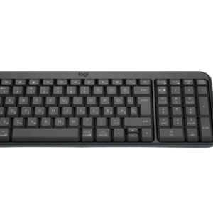 Logitech MK250 Compact Combo Belaidė klaviatūra + Pelė, Bluetooth, US Int, Graphite - Image 3