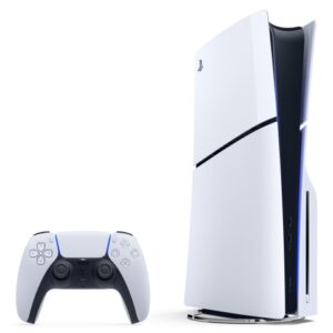 Sony PlayStation 5 Slim Žaidimų konsolė, Disc Drive Edition, 1TB SSD, Balta