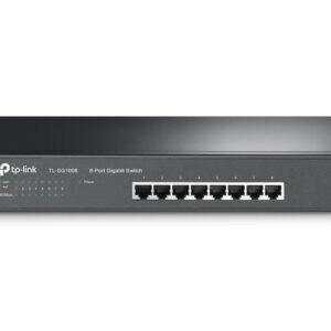TP-Link TL-SG1008 tinklo komutatorius Ne-valdomas Gigabit Ethernet (10/100/1000) Juoda - Image 3