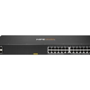 HPE Aruba Networking CX 6000 24p 10M/100M/1G Class4 PoE 4p SFP 1G 370W Switch Valdomas L3 Gigabit Ethernet (10/100/1000) Maitinimas per Eternetą (PoE) 1U - Image 3