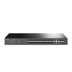 TP-Link Omada TL-SG3428XF Valdomas L2+ 1U Juoda - Image 2